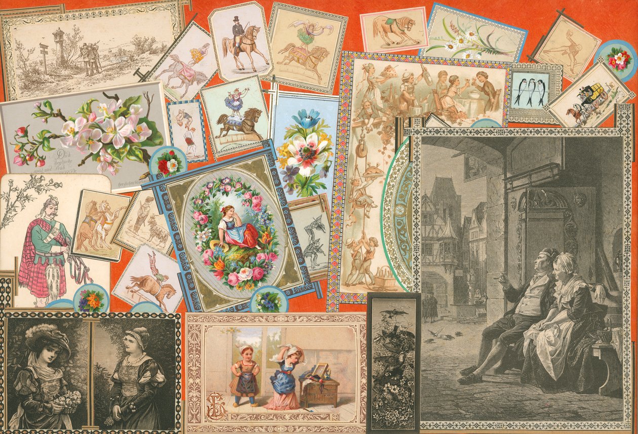 Página do volume IX do Sammelsurium (material impresso) de European School