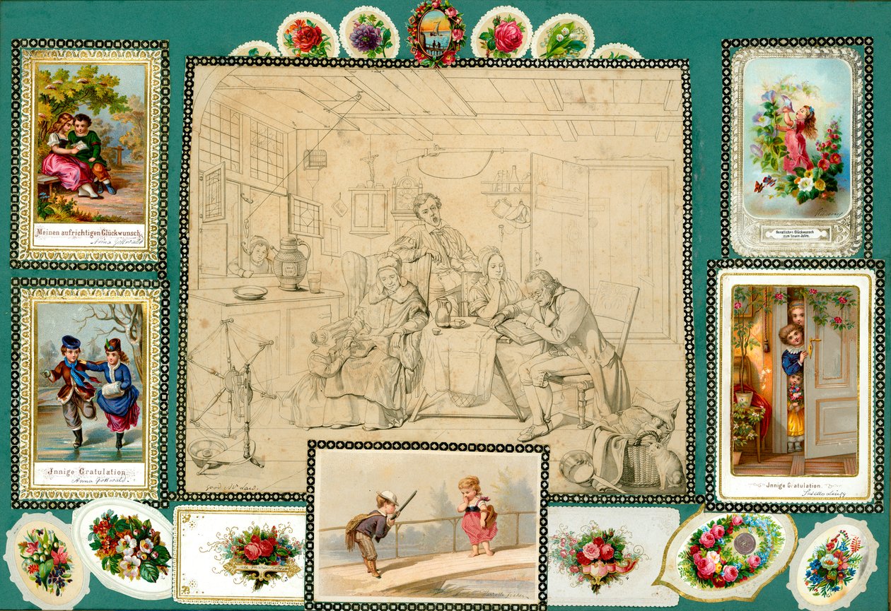 Página do volume I do Sammelsurium (material impresso) de European School