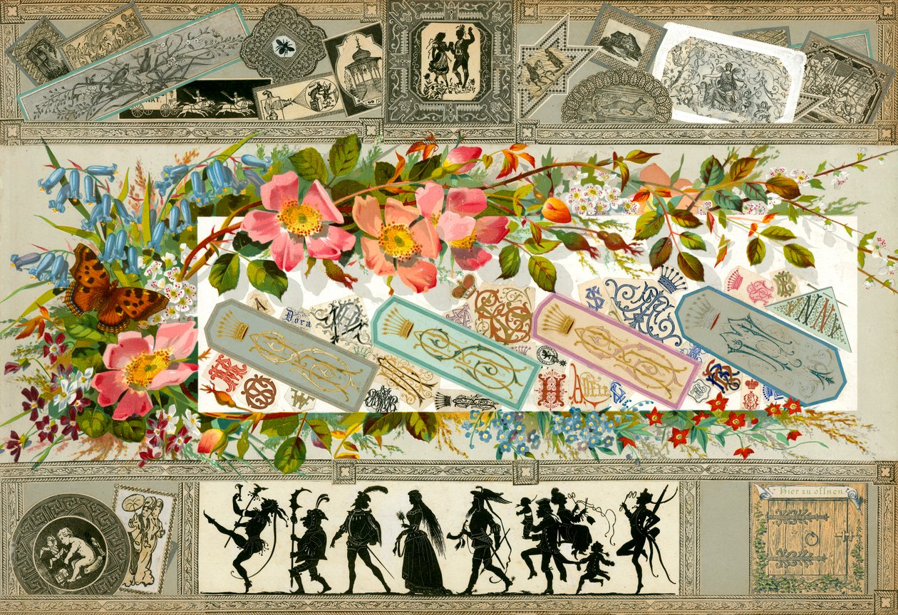 Página do volume VIII do Sammelsurium (material impresso) de European School