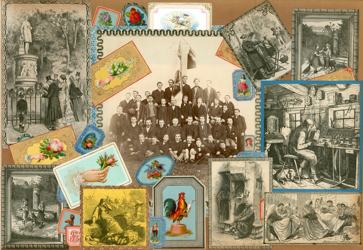 Página do volume VIII do Sammelsurium (material impresso) de European School