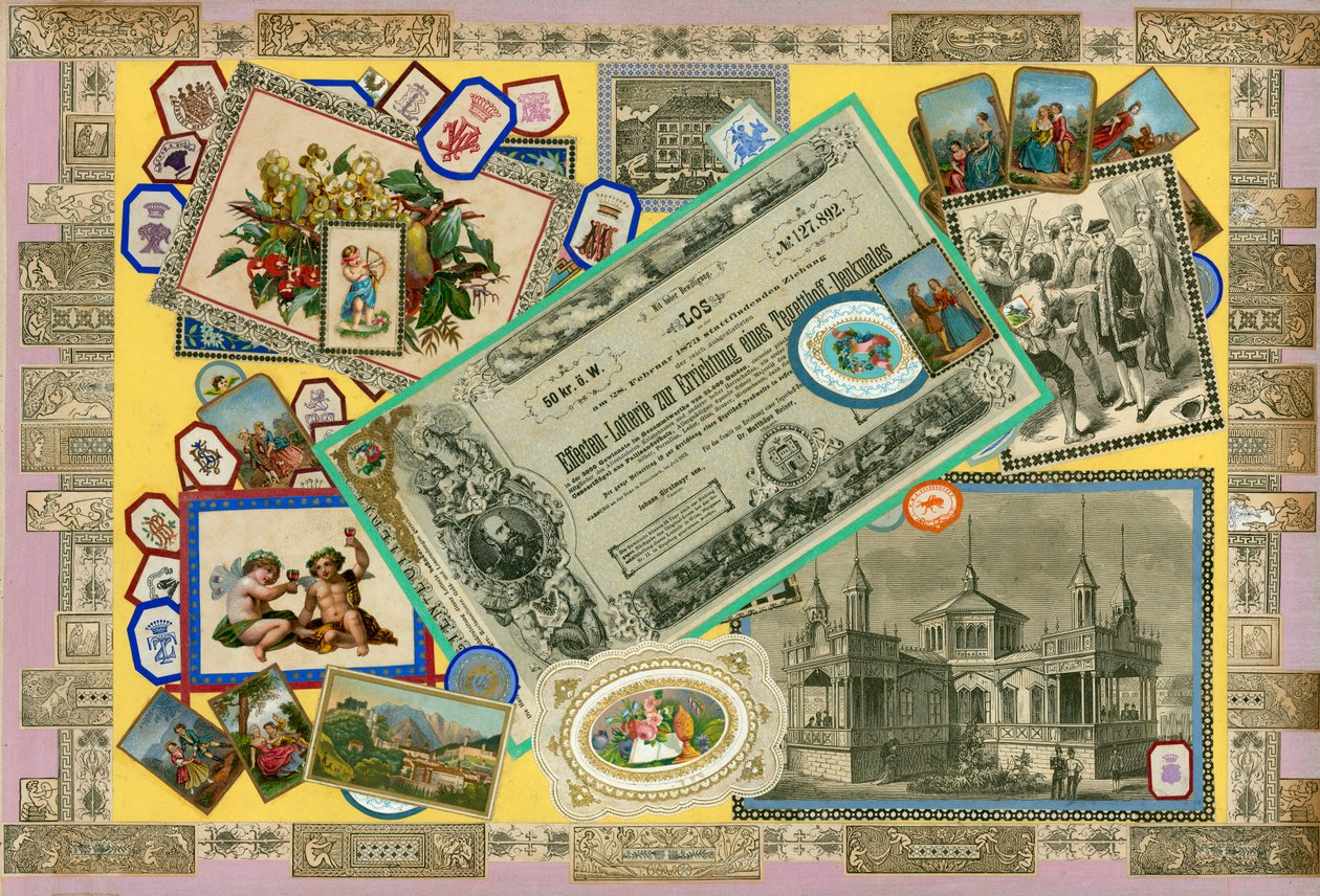 Página do volume VIII do Sammelsurium (material impresso) de European School