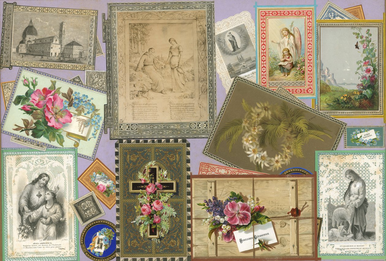 Página do volume VI do Sammelsurium (material impresso) de European School