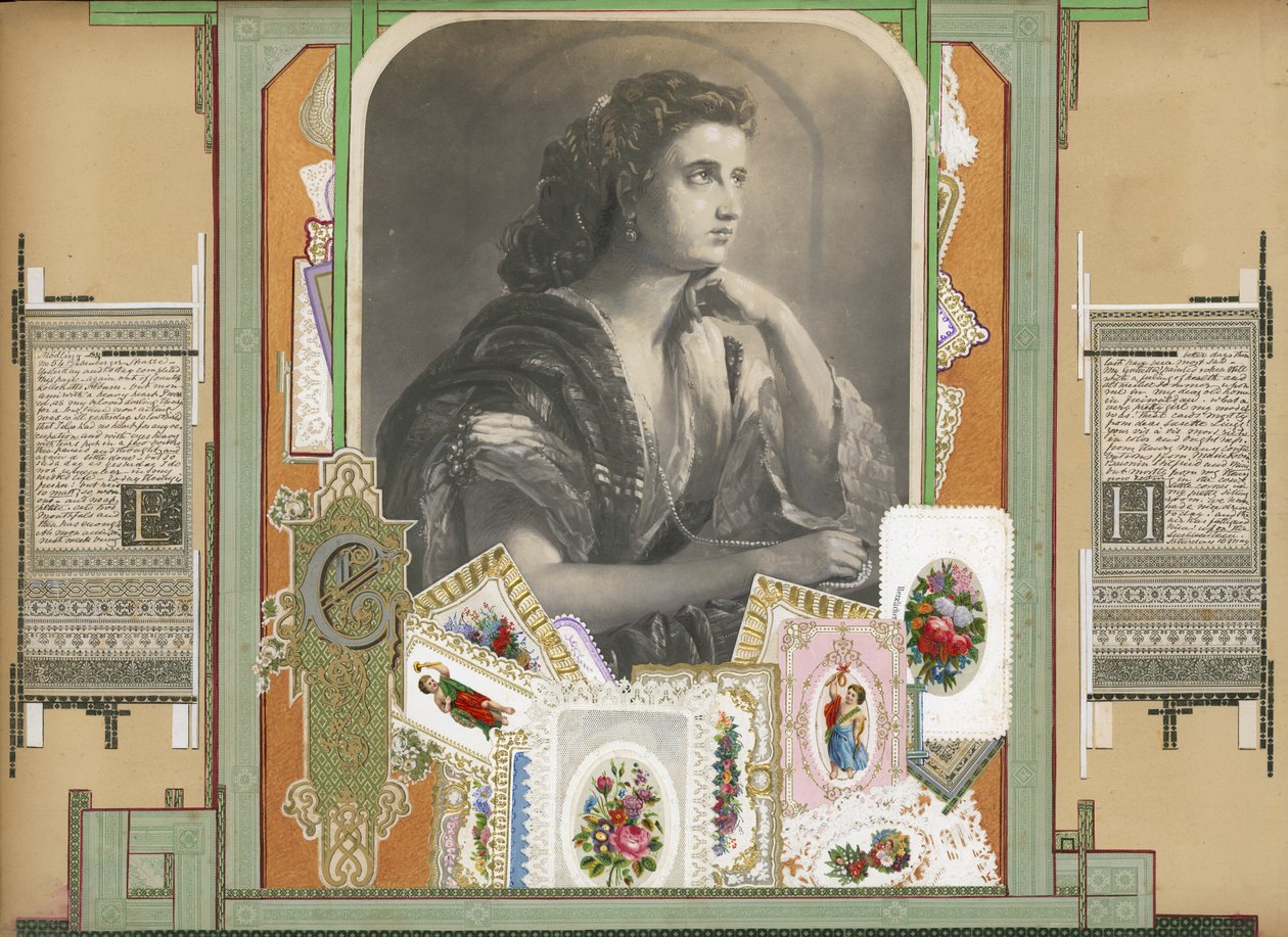 Página do volume VI do Sammelsurium (material impresso) de European School