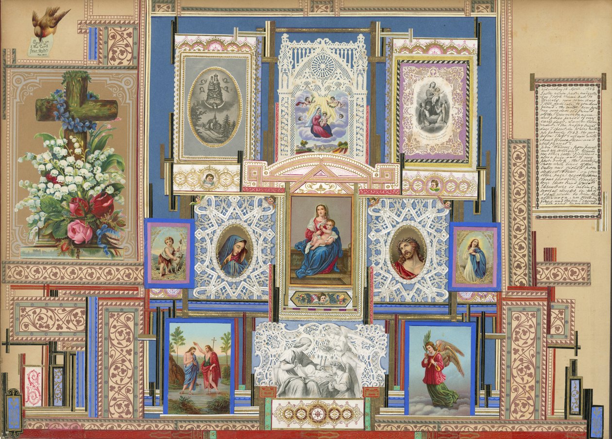Página do volume VI do Sammelsurium (material impresso) de European School