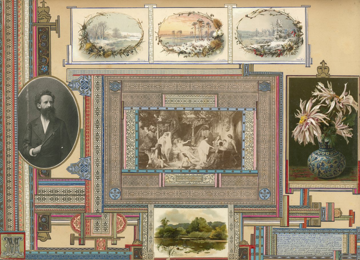Página do volume VI do Sammelsurium (material impresso) de European School