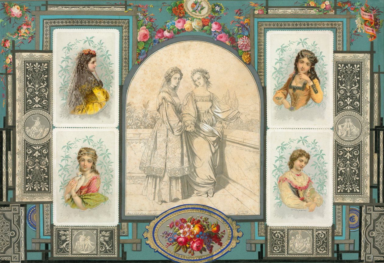 Página do volume V do Sammelsurium (material impresso) de European School