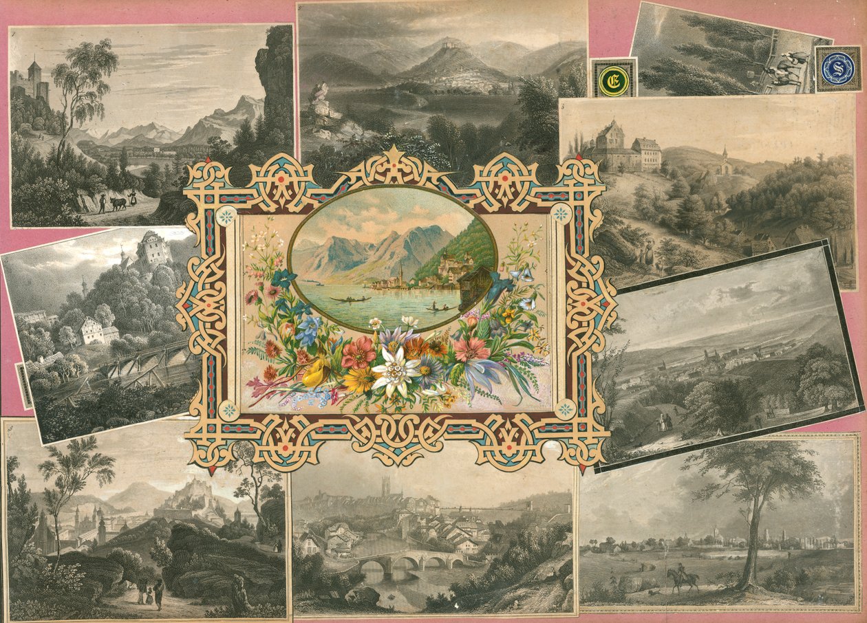 Página do volume XI do Sammelsurium (material impresso) de European School