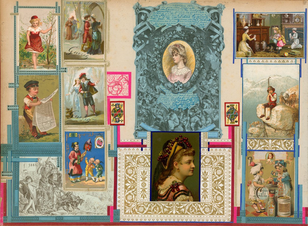 Página do volume XI do Sammelsurium (material impresso) de European School