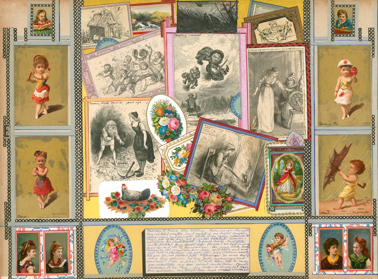 Página do volume XI do Sammelsurium (material impresso) de European School