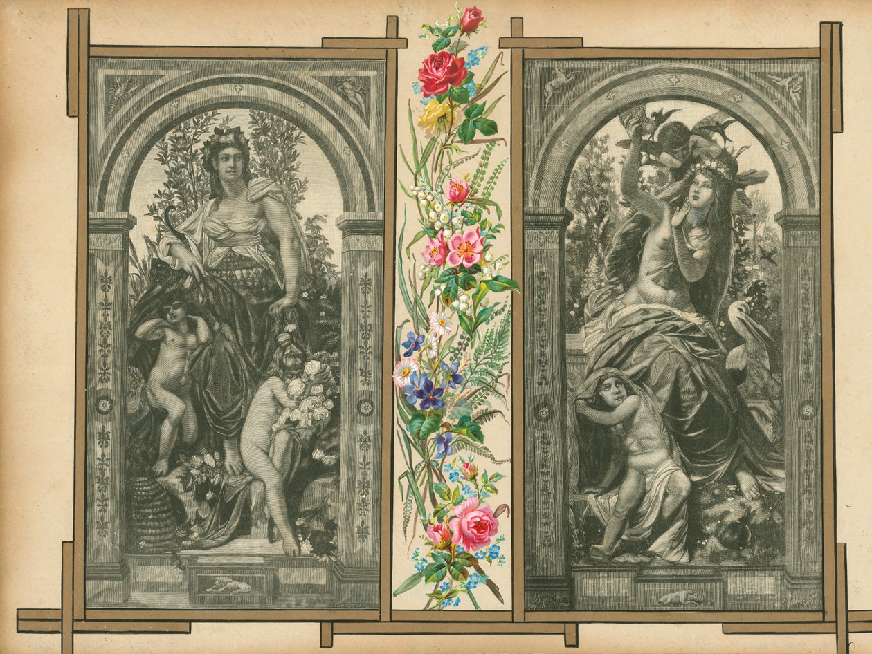Página do volume XI do Sammelsurium (material impresso) de European School