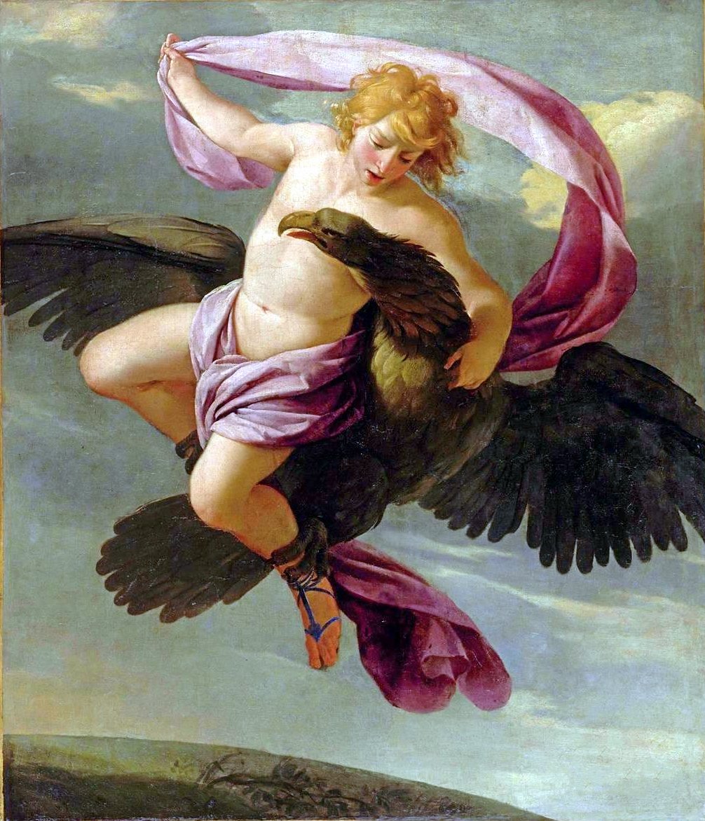 O rapto de Ganimedes por Jupitern de Eustache Le Sueur