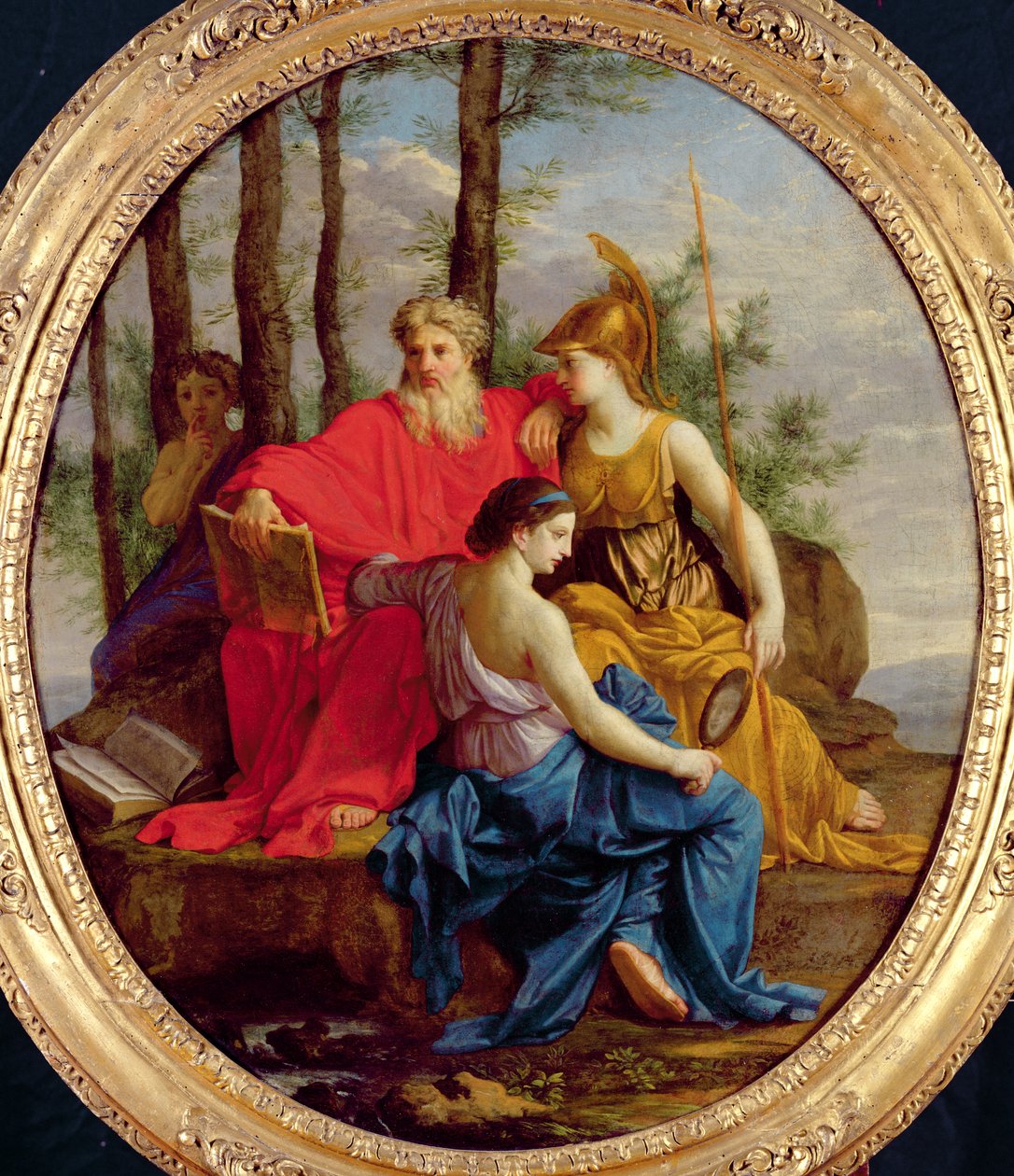 Alegoria de um Ministro Perfeito ou, O Ministro de Estado com seus Atributos, 1653 de Eustache Le Sueur