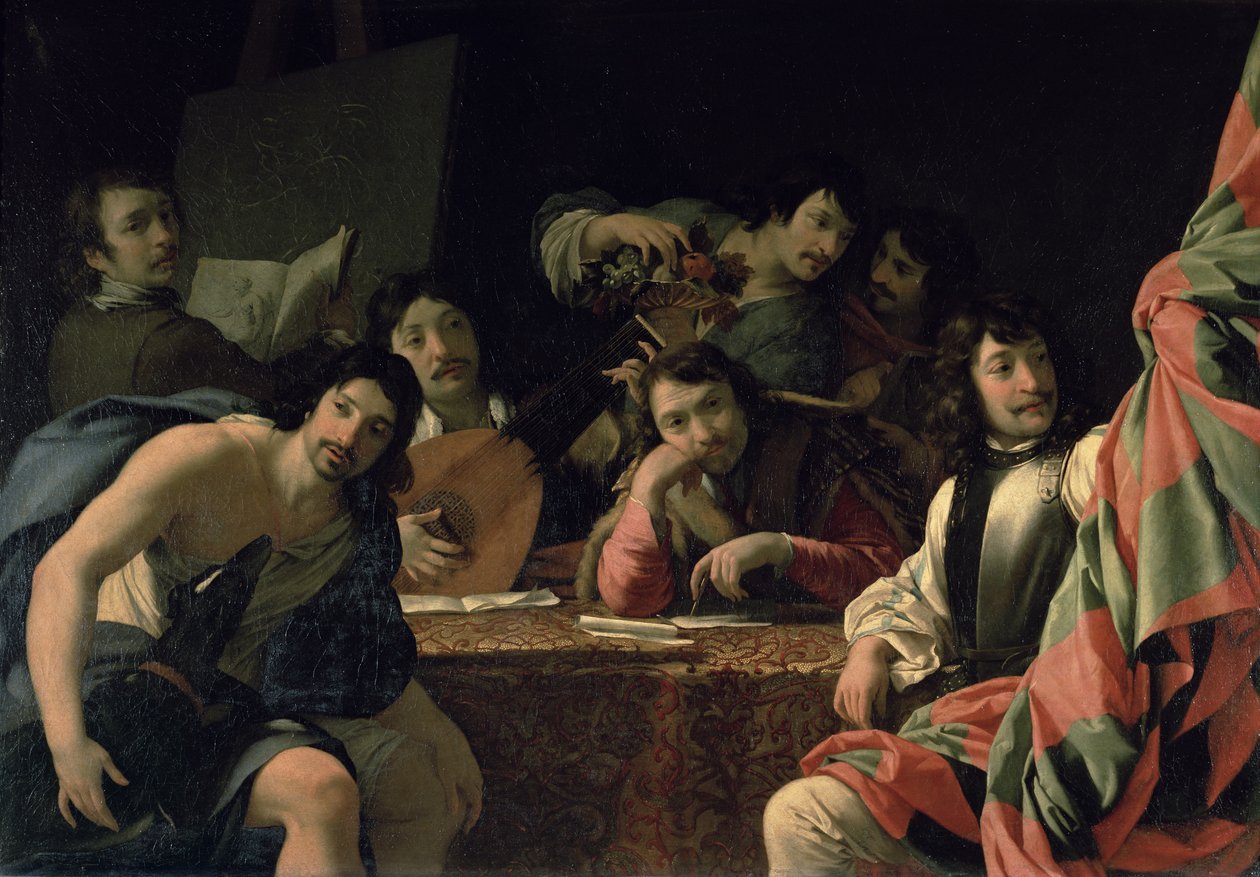 Reunião do Artista de Eustache Le Sueur