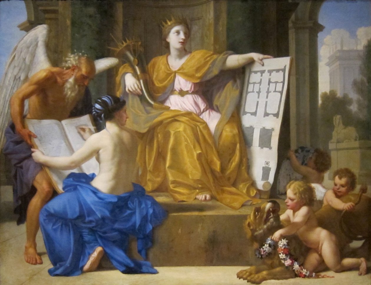 Alegoria da Magnificência de Eustache Le Sueur