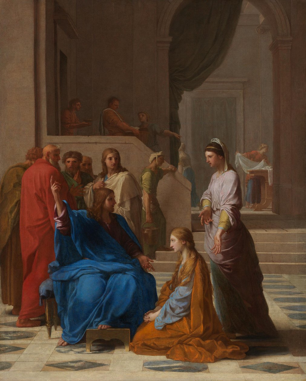 Cristo na casa de Marta de Eustache Le Sueur