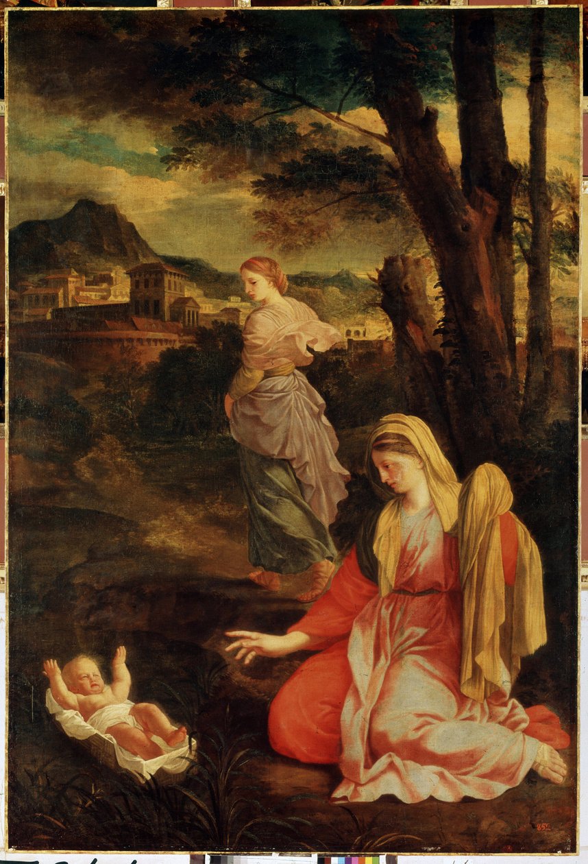 O achado de Moisés de Eustache Le Sueur