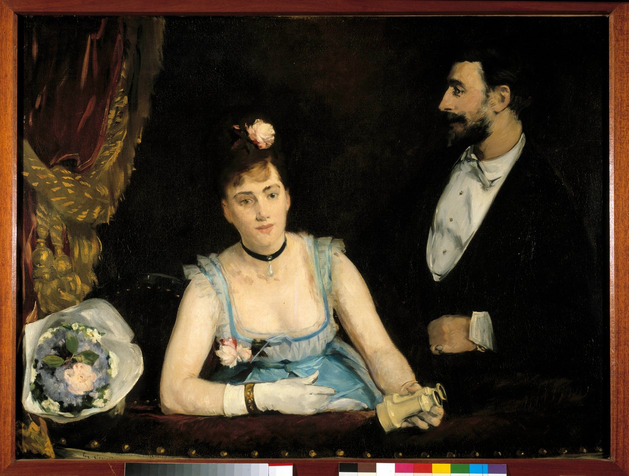 Uma pousada italiana. Pintura de Eva Gonzales (1849 - 1883) de Eva Gonzalès