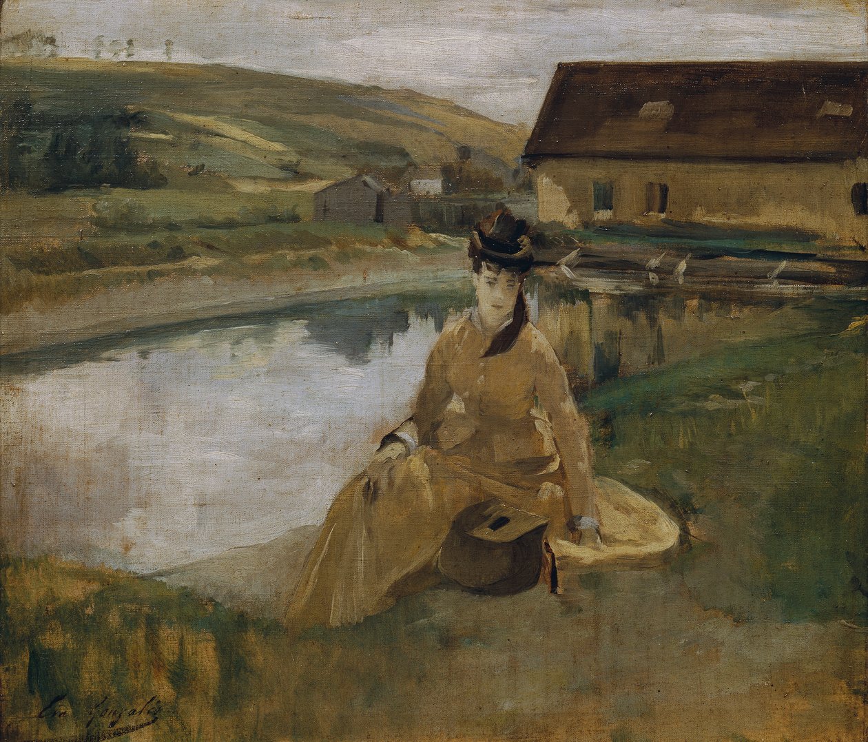 Na água de Eva Gonzalès