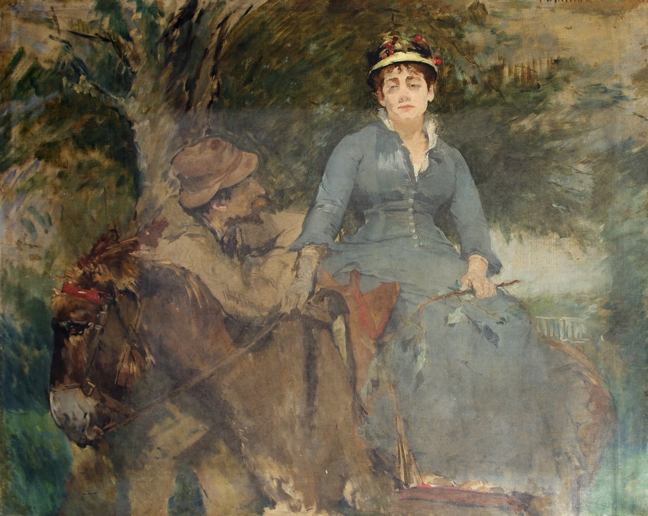A Cavalgada do Burro de Eva Gonzalès