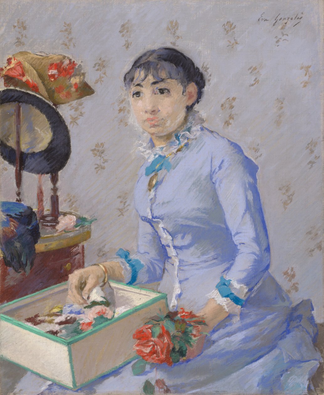 O Milliner, c.1877 de Eva Gonzalès