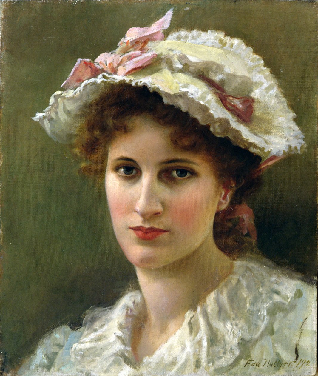 Uma rosa inglesa, 1892 de Eva Hollyer