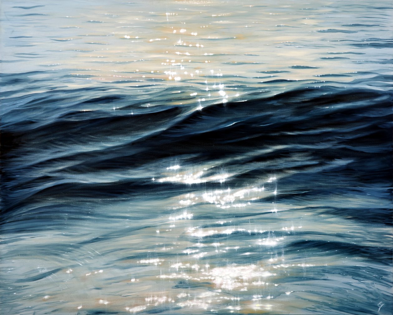 A Bênção do Sol, 2020 (óleo sobre tela) de Eva Volf