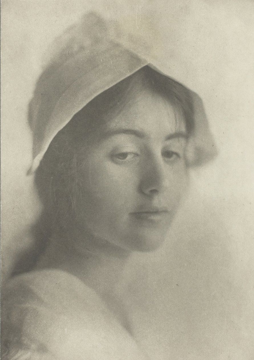 Um chefe de estudo, c. 1899. de Eva Watson Schutze