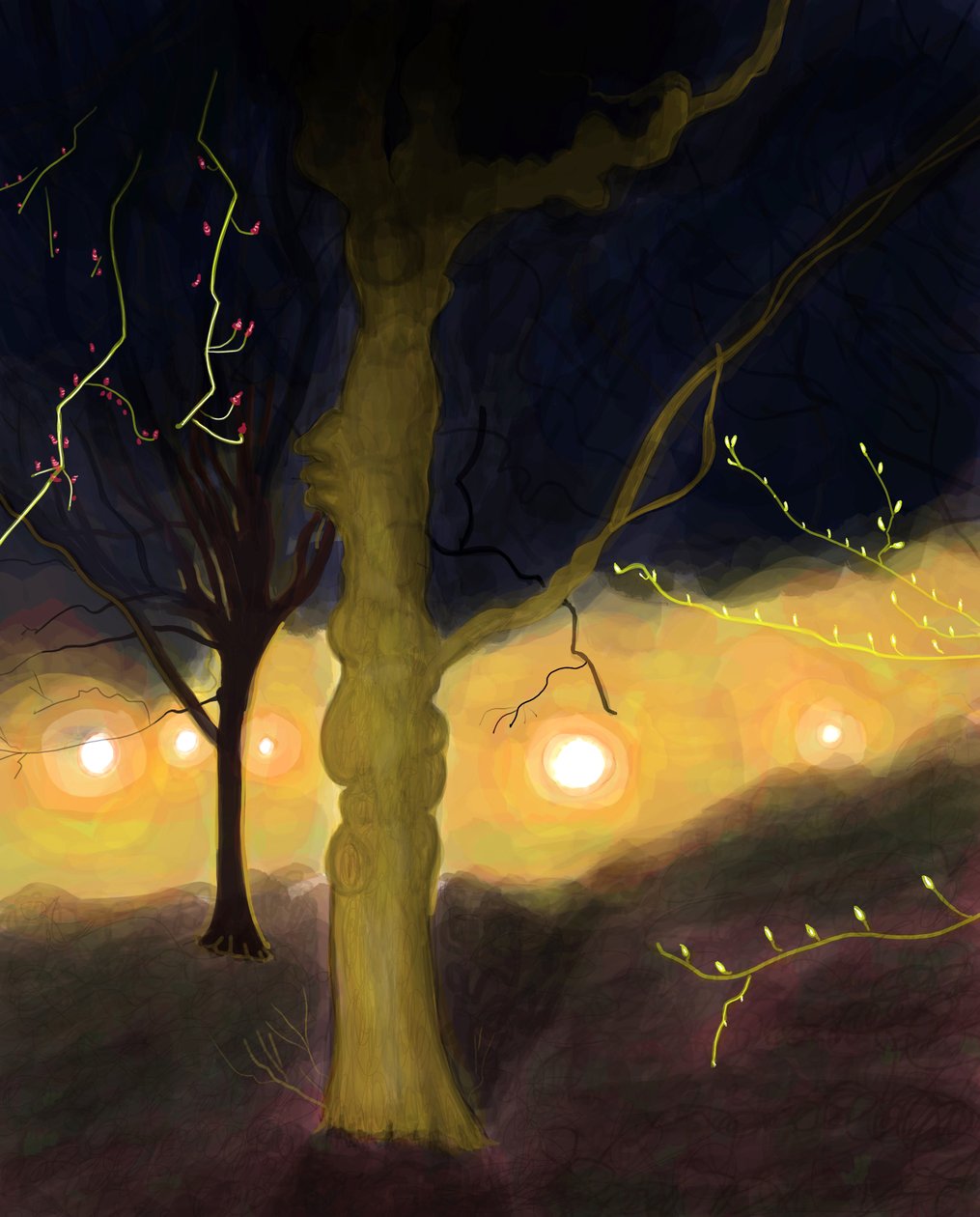 5:20 A.MProspect Park, Brooklyn (arte digital) de Evan Sklar