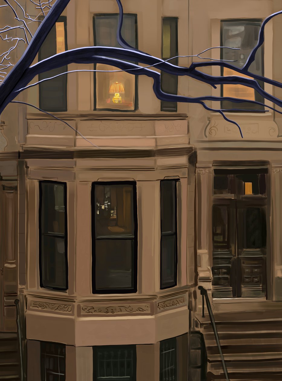 589 Seventh Street. Brooklyn (arte digital) de Evan Sklar