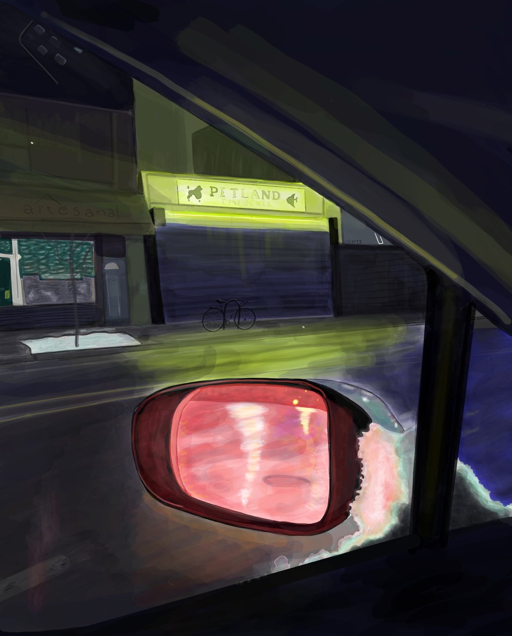 5th avenue and 13th Street , Brooklyn (arte digital) de Evan Sklar