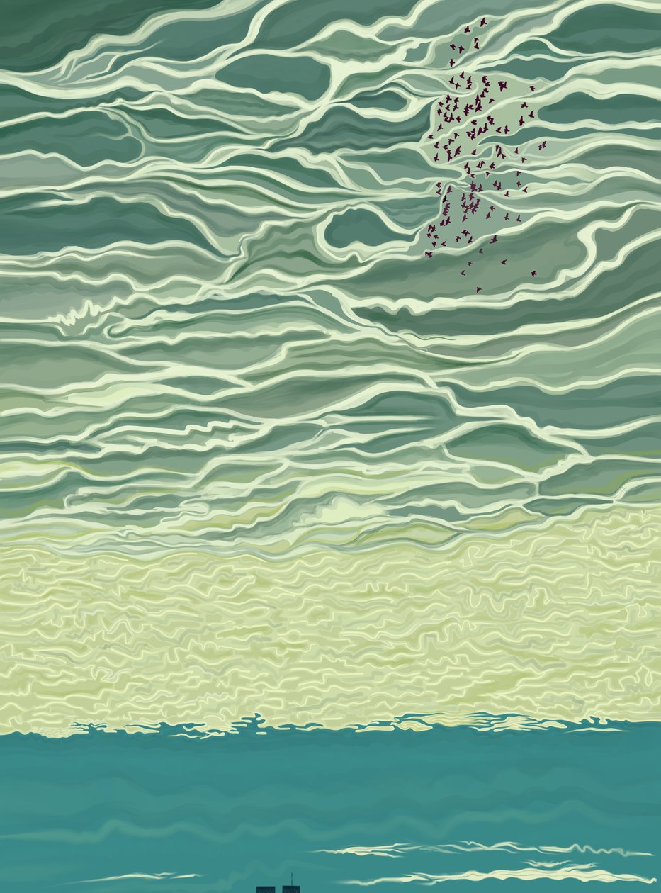 9-11-21 (arte digital) de Evan Sklar