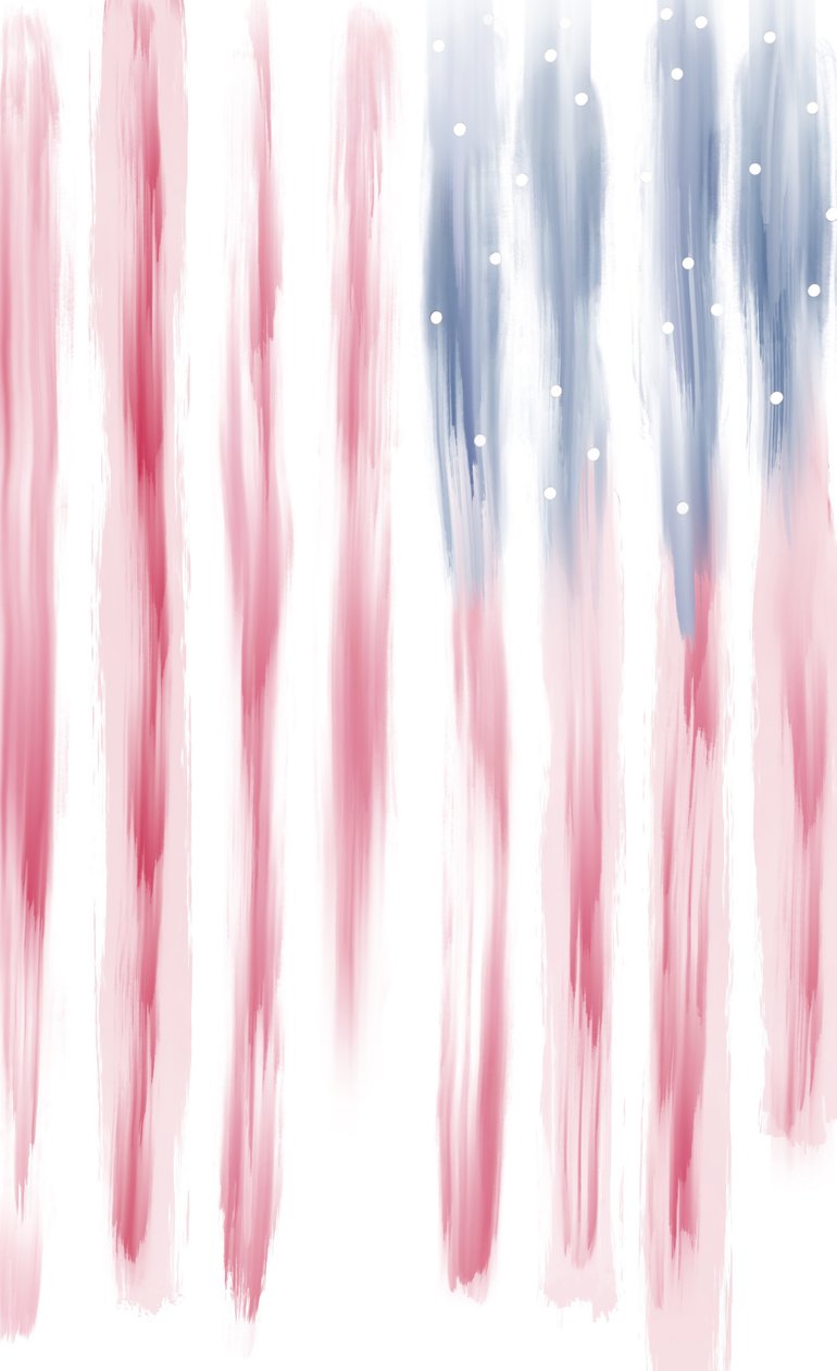 American Gun Violence (arte digital) de Evan Sklar