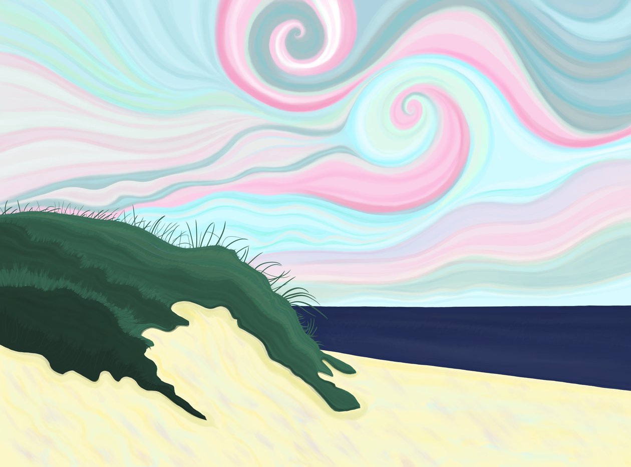 Chatham Beach (arte digital) de Evan Sklar