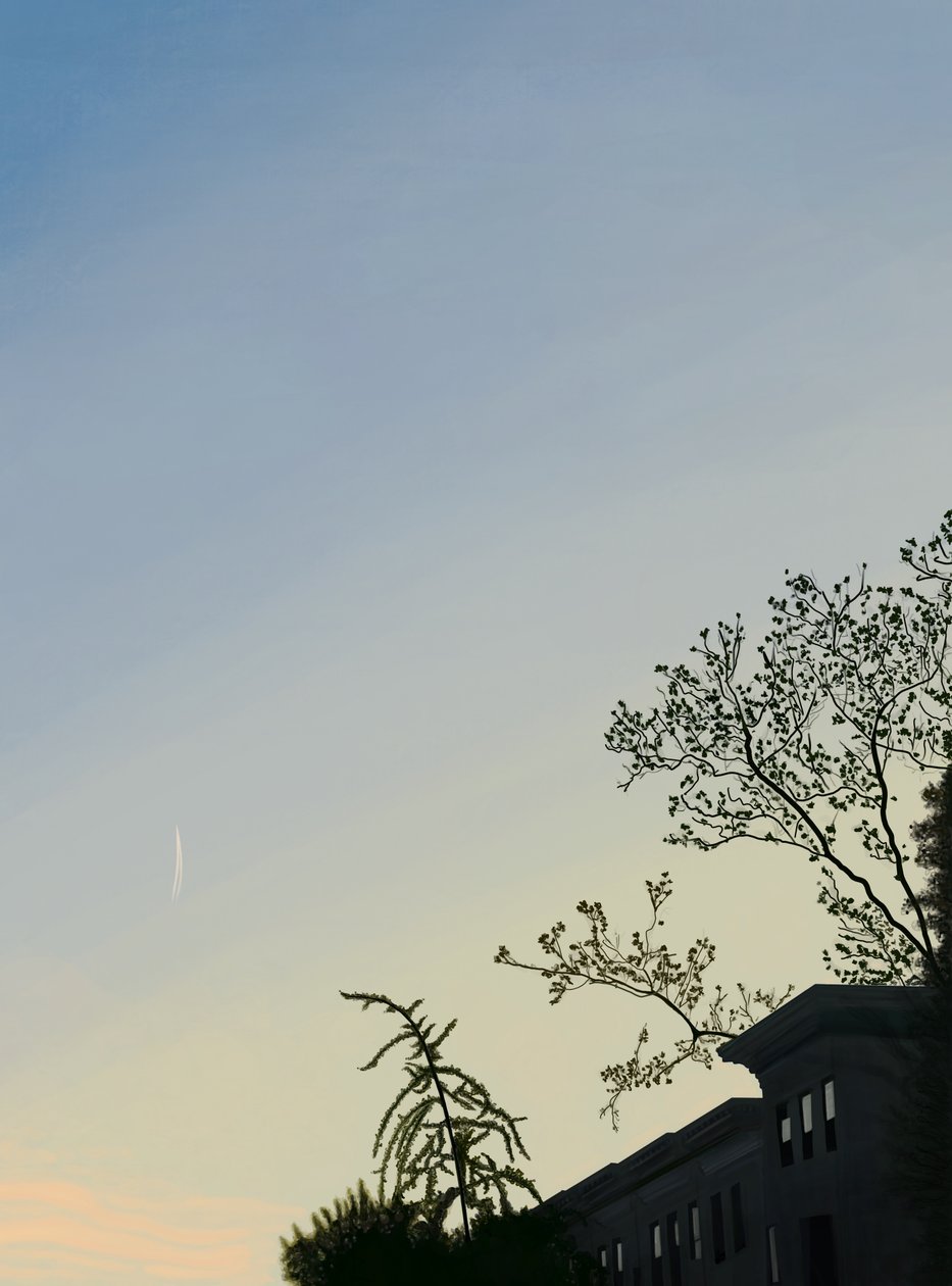 Pequeno Contrail (arte digital) de Evan Sklar