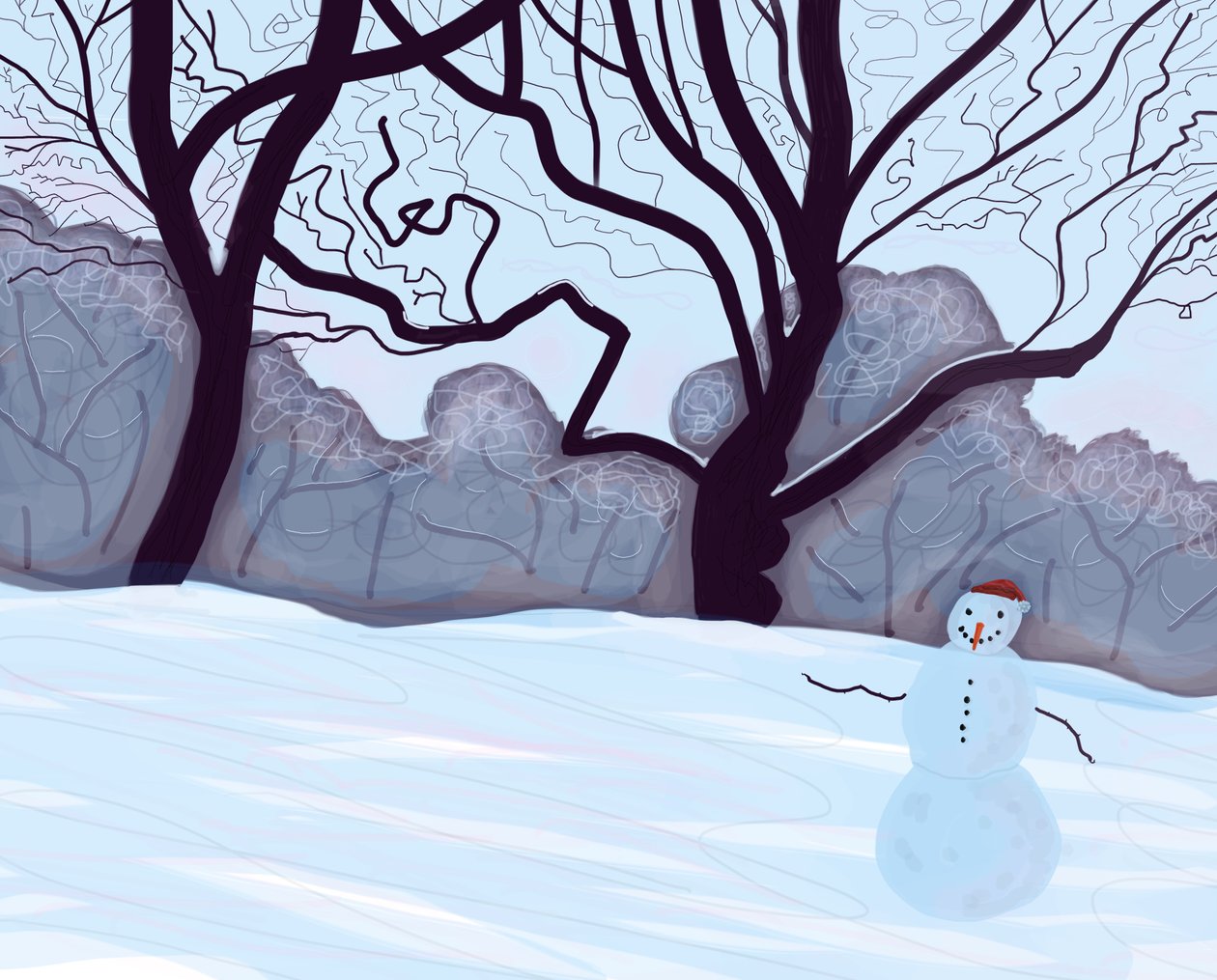 Homem da neve de Evan Sklar
