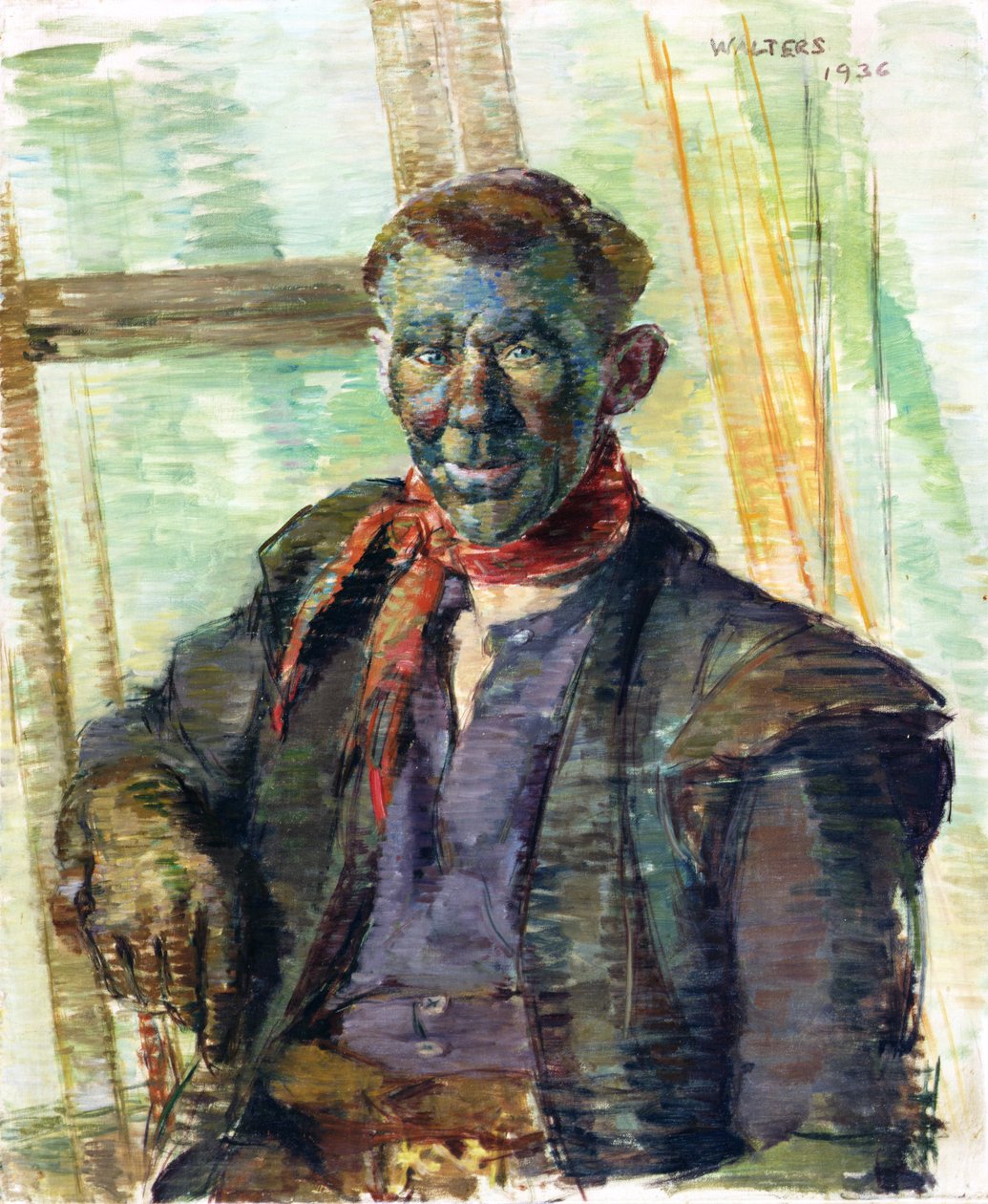 Um collier galês de Evan Walters