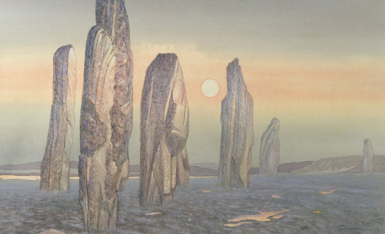 Espíritos de Callanish, Ilha de Lewis de Evangeline Dickson