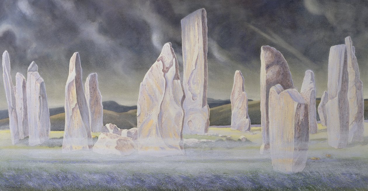 A Lenda de Callanish, Ilha de Lewis de Evangeline Dickson