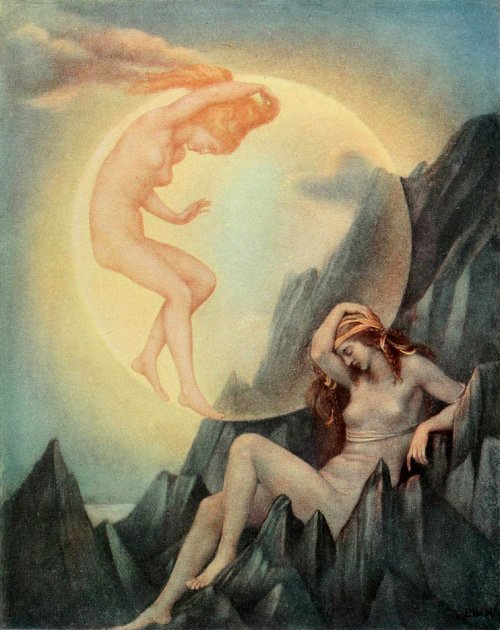 A Terra Adormecida e o Despertar de Moonn de Evelyn De Morgan