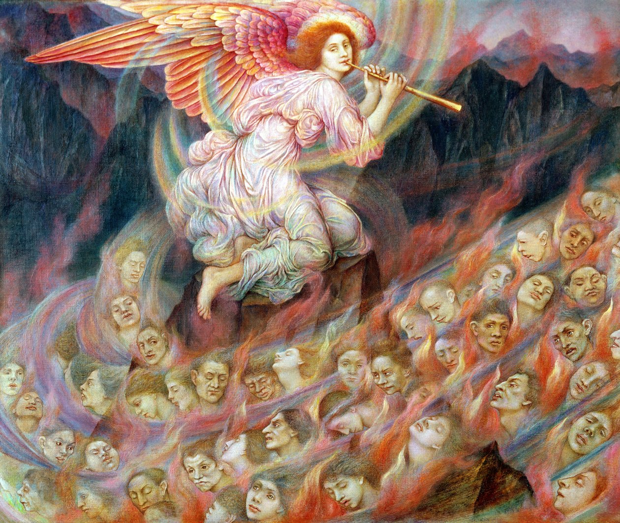 Anjo da Morte, 1897 de Evelyn De Morgan