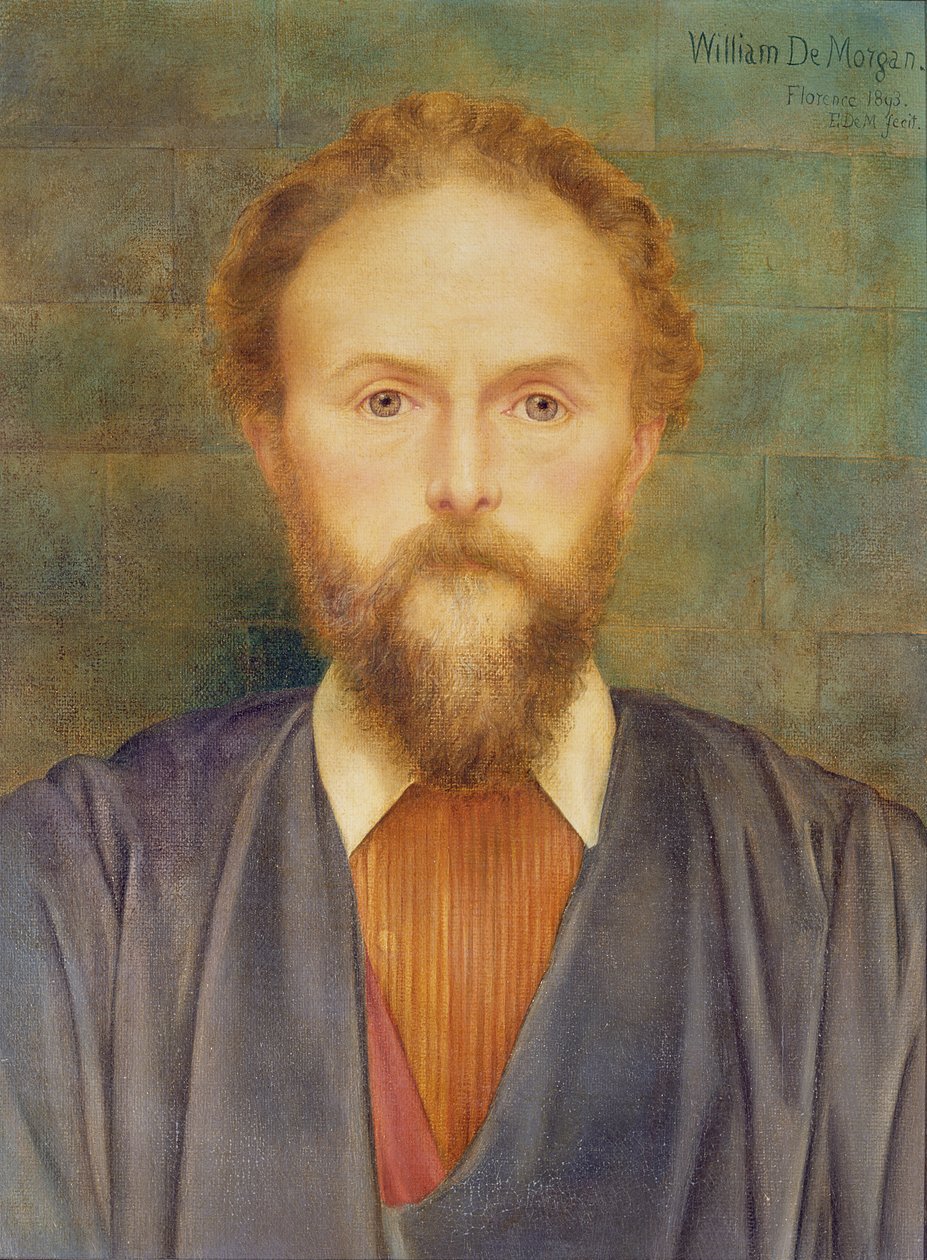 Retrato de William de Morgan, 1893 de Evelyn De Morgan
