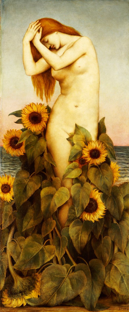Clytie, 1886-87 de Evelyn De Morgan