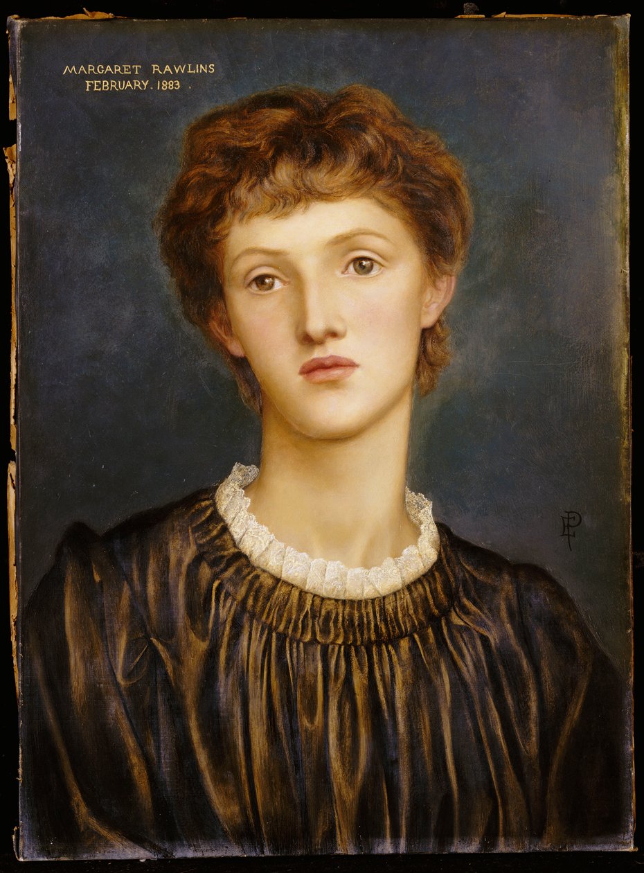 Retrato de Margaret Rawlins, 1883 de Evelyn De Morgan