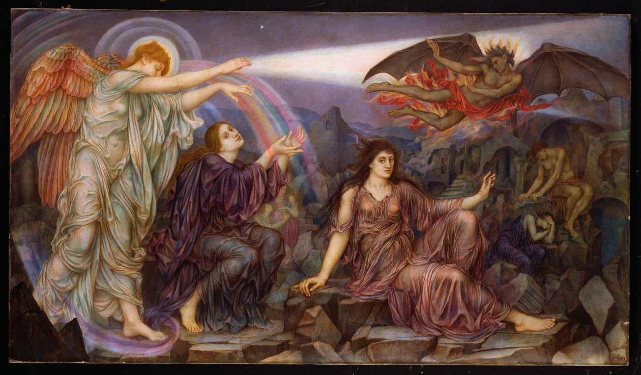 O holofote de Evelyn De Morgan