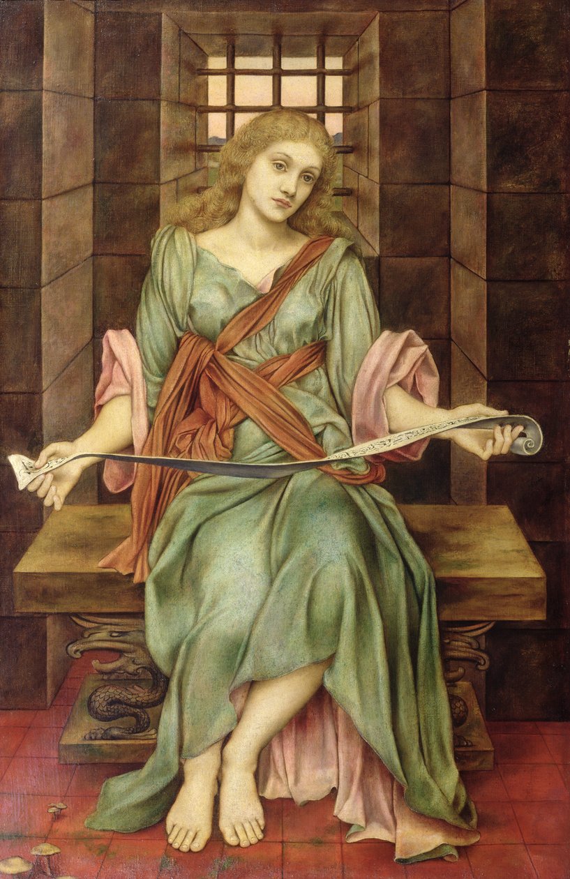 Casa da Prisão da Alma, 1888 de Evelyn De Morgan