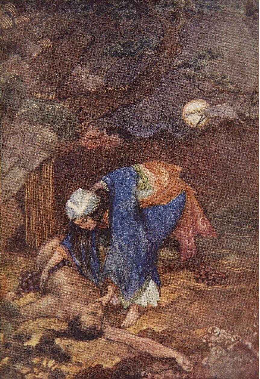 Matsu resgata Teoyo, ilustração de 