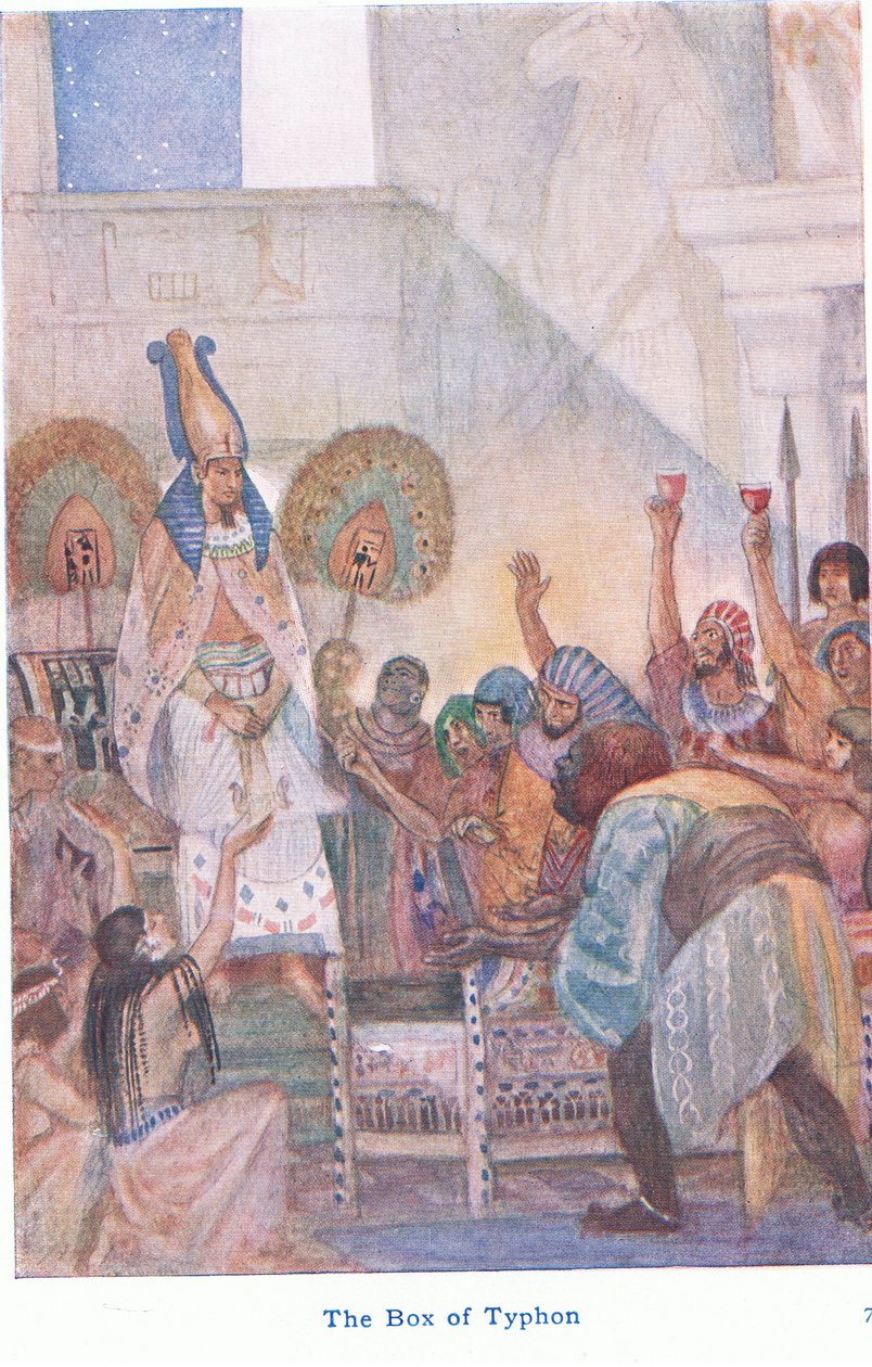 A caixa de Typhon (cor litho) de Evelyn Paul