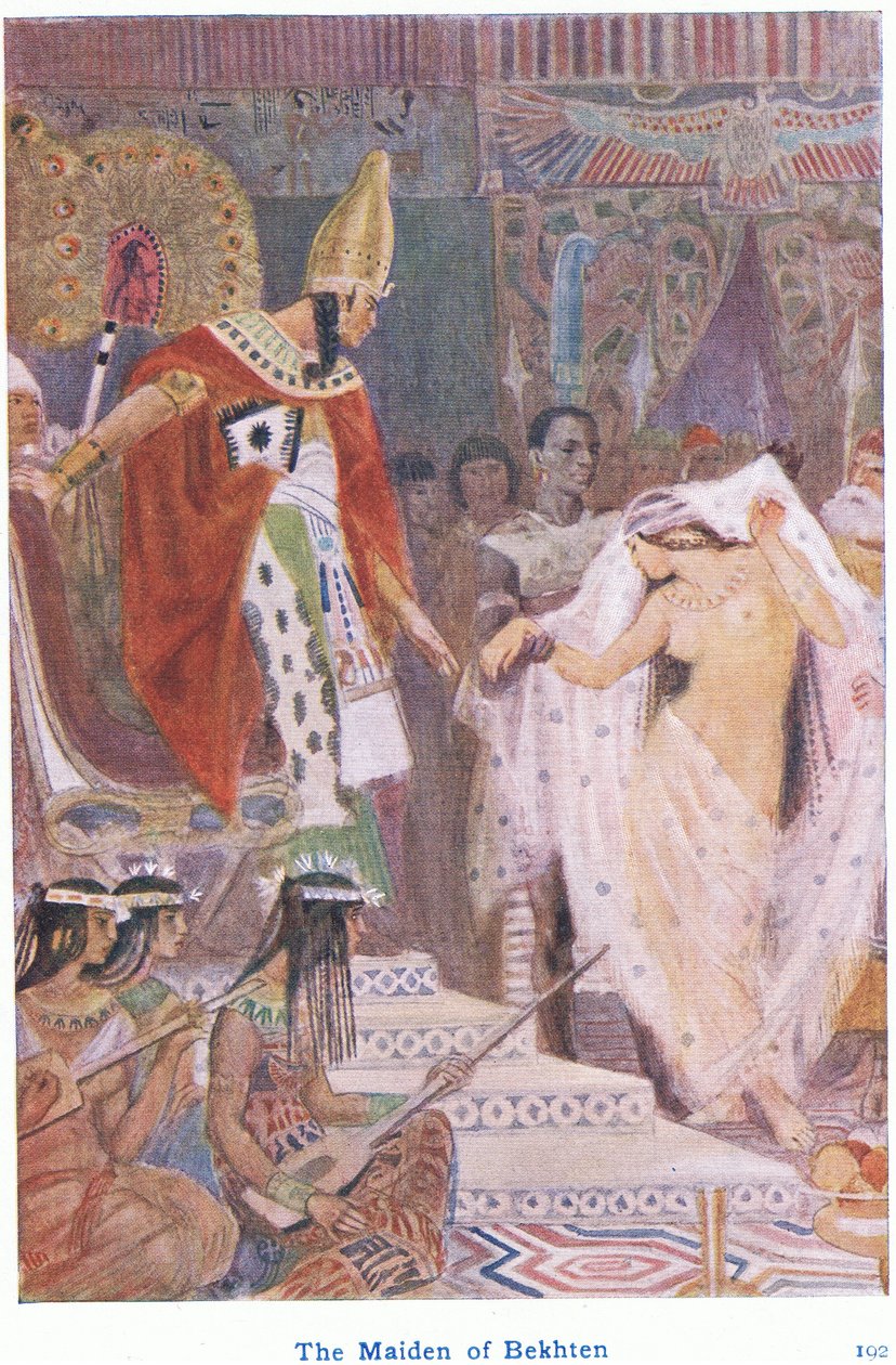 A donzela de Bekhten (cor litho) de Evelyn Paul