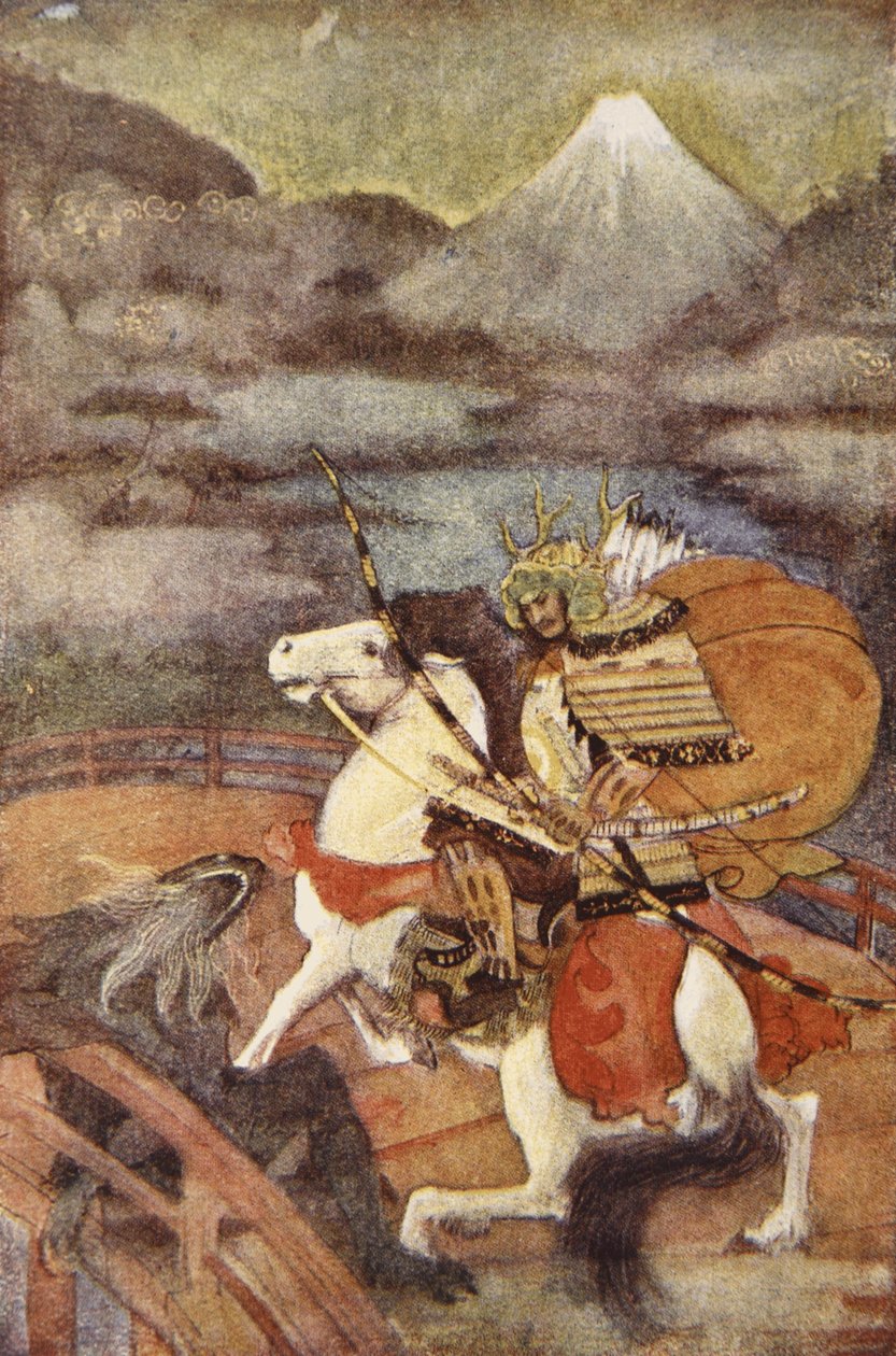 Totaro e Samebito, ilustração de 