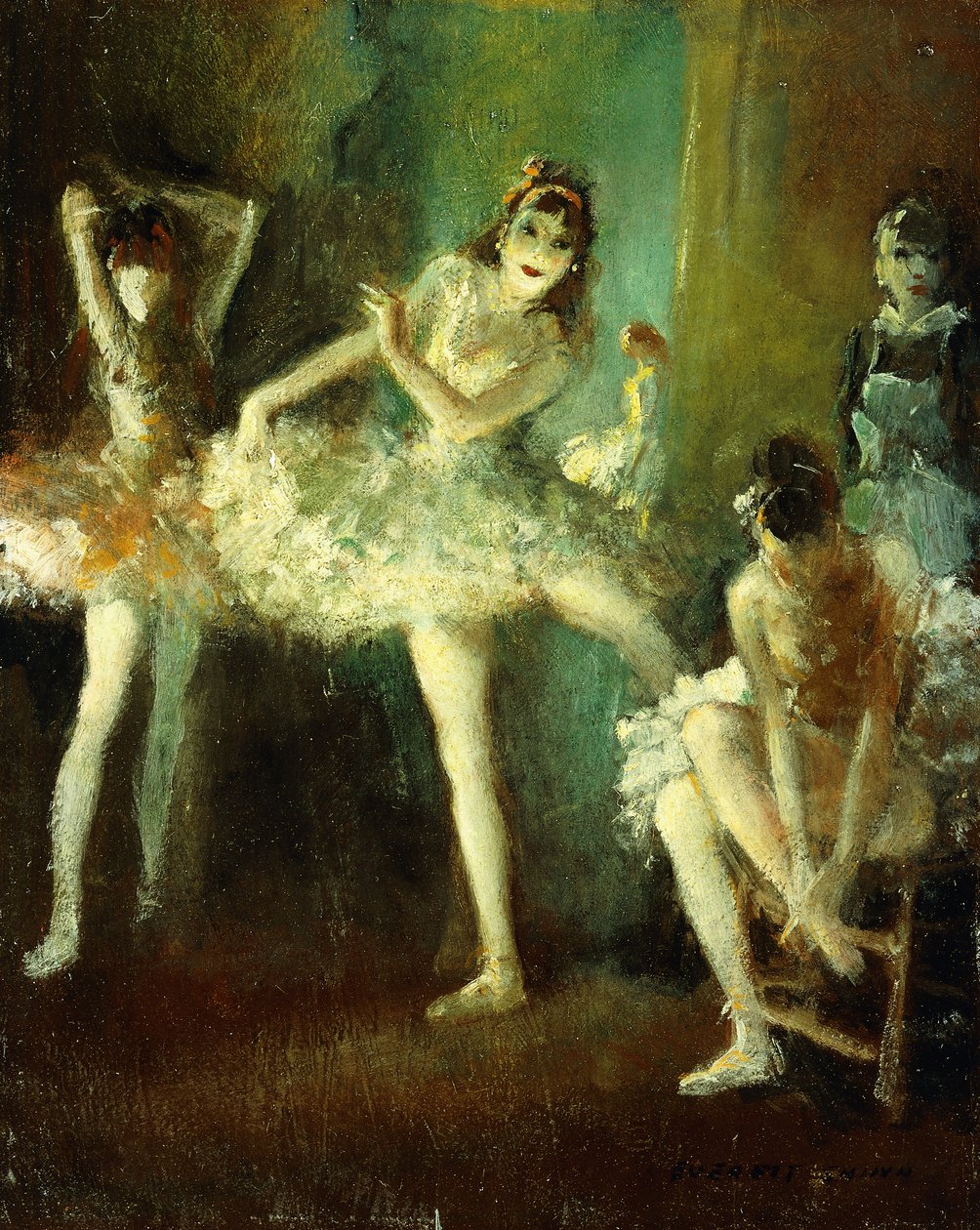 Raparigas do ballet de Everett Shinn